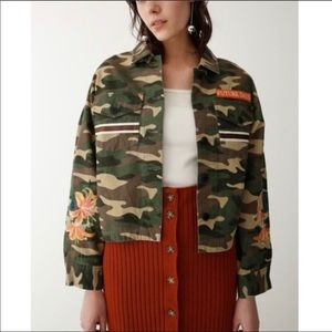 NWOT Moussy ‘Future Days’ Camo Jacket